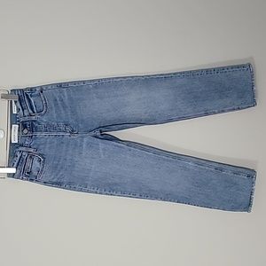 Denim Forum The Arlo high rise straight Blue Sz 25 Organic cotton